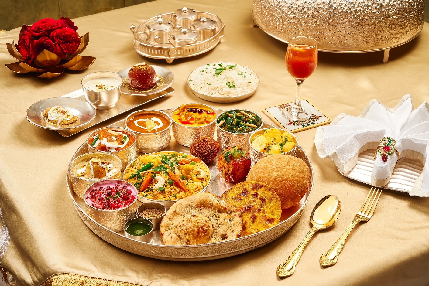 Luxury Sattvik Thali – Royal Vega | Sattvik Certifications